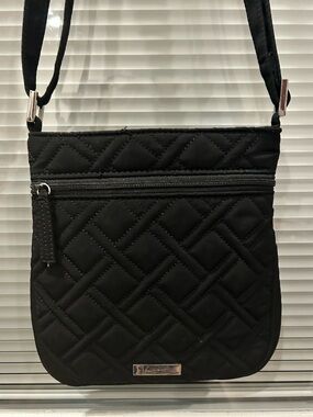 Vera Bradley Black Quilted Crossbody Bag